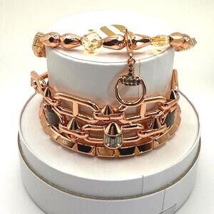 Bomb Party Rose Gold Boss Moves Bridle Stirrup Summer 2025 Stacks